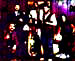 THE KLEZMORIM rehearse in Oakland, California, 1983. L to R: Brian Wishnefsky, Lev Liberman, Donald Thornton, Kevin Linscott, David Julian Gray, Tom Stamper. [Photo © 1983 Michael Alexander]